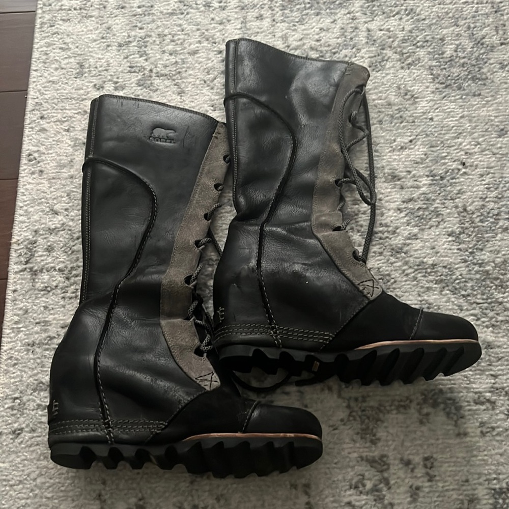 Sorel Boots - Tall with Wedge